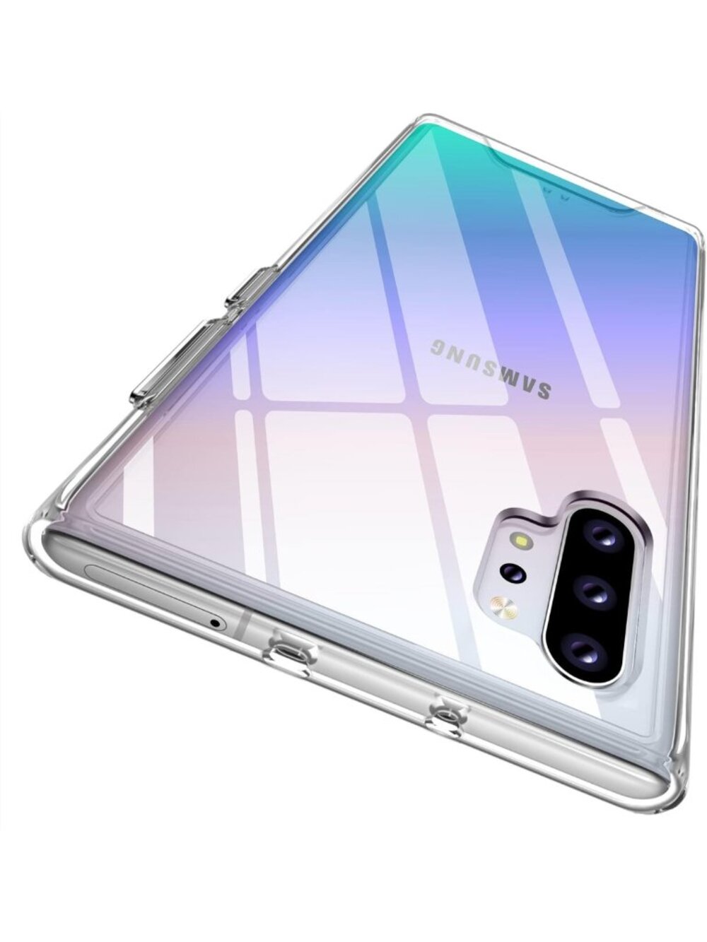 Crystal Clear Case for Samsung Galaxy Note 10 Plus - Slim, Durable Protection